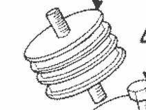Ophangingsrubber XJ 1987 -1994