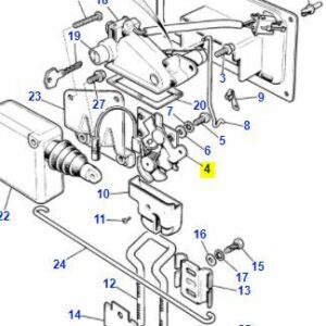 Kofferslot / microswitch XJ 1987 - 1994